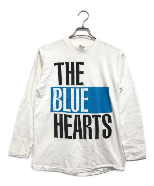 THE BLUE HEARTS（ザブルーハーツ）THE BLUE HEARTS (ザブルーハーツ) ロングスリーブTシャツ ホワイト サイズ:表記なしの古着・服飾アイテム