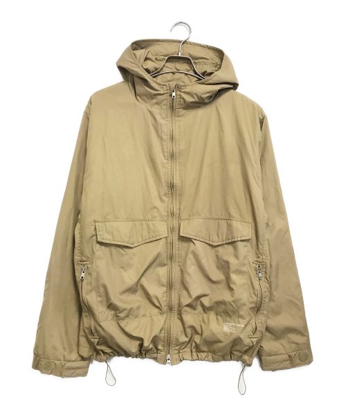 stussy（ステューシー）stussy (ステューシー) フーデッドジャケット ベージュ サイズ:Lの古着・服飾アイテム