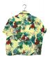 LUAU (ルアウ) shirt jac 60’sレーヨンアロハシャツ イエロー サイズ:L：9800円