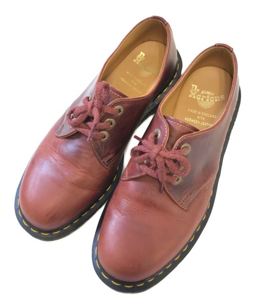 Dr.Martens（ドクターマーチン）Dr.Martens (ドクターマーチン) 3ホールシューズ ブラウン サイズ:9の古着・服飾アイテム