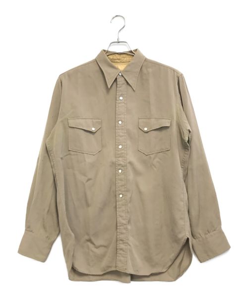 PENDLETON（ペンドルトン）PENDLETON (ペンドルトン) ウエスタンシャツ ベージュ サイズ:表記なしの古着・服飾アイテム