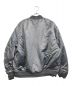 SUPERTHANKS (スーパーサンクス) Over size MA-1 flight jacket グレー サイズ:Ｍ：9800円