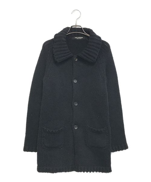 JUNYA WATANABE COMME des GARCONS（(ジュンヤワタナベ コムデギャルソン）JUNYA WATANABE COMME des GARCONS (ジュンヤワタナベ コムデギャルソン) ニットカーディガン ブラック サイズ:表記なしの古着・服飾アイテム