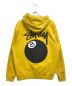 stussy (ステューシー) プルオーバーパーカー イエロー サイズ:L：11000円