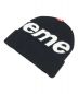 Supreme (シュプリーム) BIG LOGO BEANIE ブラック サイズ:表記なし：9000円