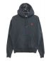 AMI Alexandre Mattiussi（アミ アレクサンドル マテュッシ）の古着「SMALL ADC HOODIE」｜ブラック