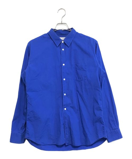 COMME des GARCONS SHIRT BOY（コムデギャルソンシャツ ボーイ）COMME des GARCONS SHIRT BOY (コムデギャルソンシャツ ボーイ) バックロゴシャツ ブルー サイズ:XLの古着・服飾アイテム