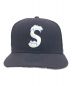 New Era (ニューエラ) SUPREME (シュプリーム) ICE S Logoキャップ ブラック サイズ:7 3/8　58.7cm：7000円