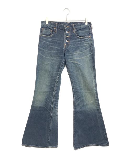 SUGARHILL（シュガーヒル）SUGARHILL (シュガーヒル) MUSTY FADED BELL BOTTOM DENIM PANTS インディゴ サイズ:32の古着・服飾アイテム