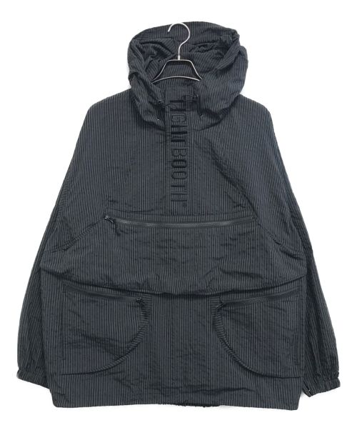 TIGHTBOOTH PRODUCTION（タイトブースプロダクション）TIGHTBOOTH PRODUCTION (タイトブースプロダクション) SEERSUCKER ANORAK ブラック サイズ:XLの古着・服飾アイテム