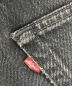 中古・古着 LEVI'S (リーバイス) 501 後染めブラックデニム ブラック サイズ:W31：9000円