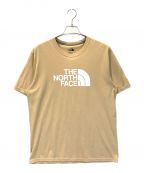 THE NORTH FACEザ ノース フェイス）の古着「ロゴプリントTシャツ」｜ベージュ