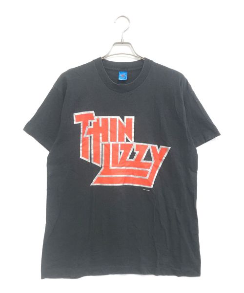 バンドTシャツ（バンドTシャツ）バンドTシャツ (バンドTシャツ) THINN LIZZY(シン・リジィ)ツアーTシャツ ブラック サイズ:Lの古着・服飾アイテム