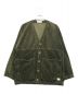 SASSAFRAS（ササフラス）の古着「Digs Crew Carde Jacket」｜カーキ