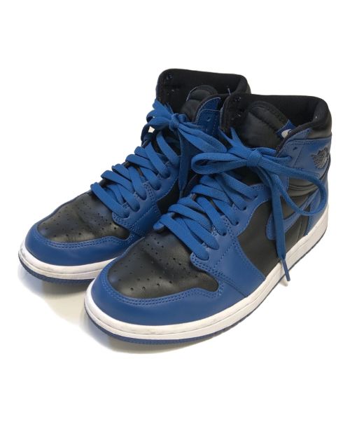 NIKE（ナイキ）NIKE (ナイキ) AIR JORDAN 1 RETRO HIGH OG ブルー×ブラック サイズ:USA7.5/EUR40.5/UK6.5/CM25.5の古着・服飾アイテム