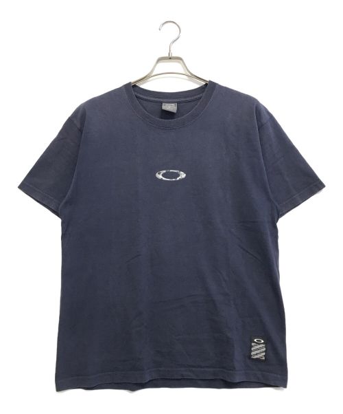 OAKLEY（オークリー）OAKLEY (オークリー) プリントTシャツ ネイビー サイズ:Lの古着・服飾アイテム