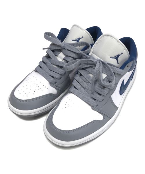 NIKE（ナイキ）NIKE (ナイキ) WMNS Air Jordan 1 Low ブルー サイズ:US7.5/UK5/EUR38.5/cm24.5の古着・服飾アイテム