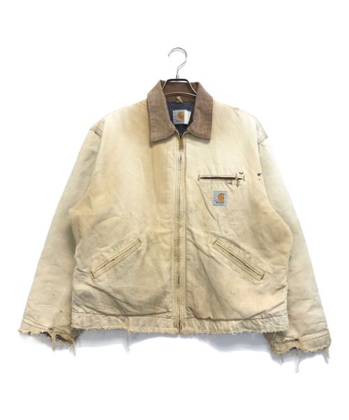 CarHartt（カーハート）CarHartt (カーハート) デトロイトジャケット ベージュ サイズ:タグ劣化の為不明の古着・服飾アイテム