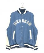 ICE CREAMアイスクリーム）の古着「WASHED DENIM BLOUSON」｜インディゴ