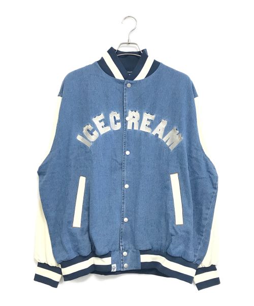 ICE CREAM（アイスクリーム）ICE CREAM (アイスクリーム) WASHED DENIM BLOUSON インディゴ サイズ:XLの古着・服飾アイテム