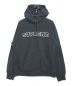 SUPREME（シュプリーム）の古着「Cord Collegiate Logo Hooded パーカー」｜ブラック