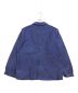 VINTAGE MILITARY (ヴィンテージ ミリタリー) モールスキンユーロワークジャケット ブルー サイズ:表記なし：17000円