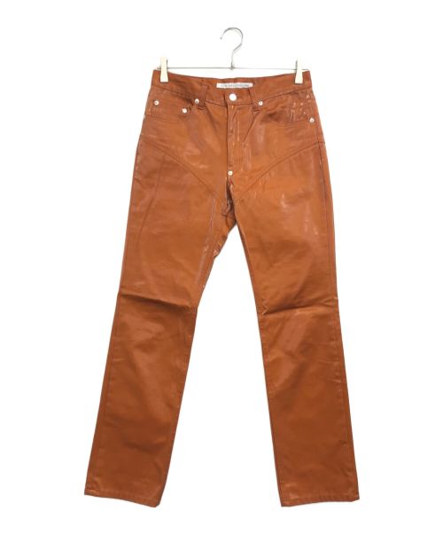 JOHN LAWRENCE SULLIVAN（ジョン ローレンス サリバン）JOHN LAWRENCE SULLIVAN (ジョンローレンスサリバン) COTTON SWITCHING PANTS ブラウン サイズ:44の古着・服飾アイテム