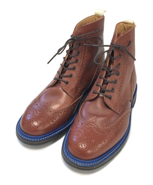 mark mcnairy（マーク マクナイリー）mark mcnairy (マーク マクナイリー) レースアップブーツ ブラウン サイズ:GB9 1/2・US10 1/2の古着・服飾アイテム