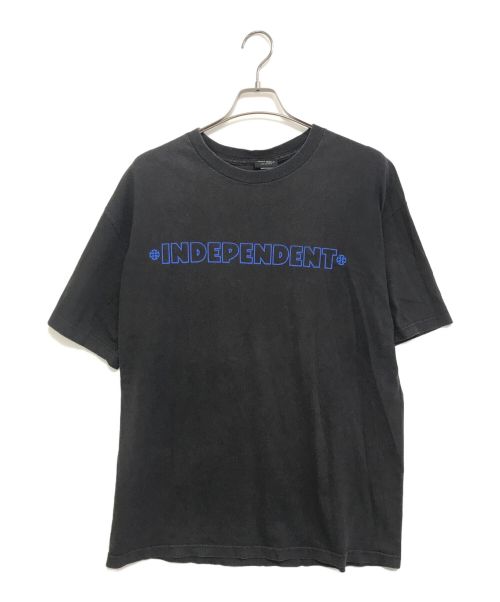 INDEPENDENT（インディペンデント）INDEPENDENT (インディペンデント) プリントTシャツ ブラック サイズ:XLの古着・服飾アイテム