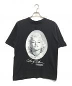 VINTAGEヴィンテージ）の古着「Marilyn Monroe（マリリンモンロー）　アーティストTシャツ」｜ブラック