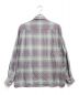 WACKO MARIA (ワコマリア) レーヨンオンブレチェックシャツ グレー サイズ:M：23000円