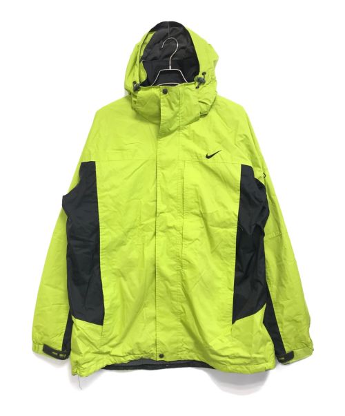 NIKE ACG（ナイキエージーシー）NIKE ACG (ナイキエージーシー) 3レイヤージャケット グリーン サイズ:XXLの古着・服飾アイテム