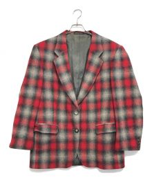 WOOLRICH（ウールリッチ）の古着「オンブレテーラードジャケット」｜レッド