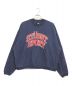 stussy（ステューシー）の古着「RELAXED OVERSIZED CREW」｜ネイビー