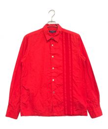 COMME des GARCONS HOMME（コムデギャルソン オム）の古着「長袖シャツ」｜レッド