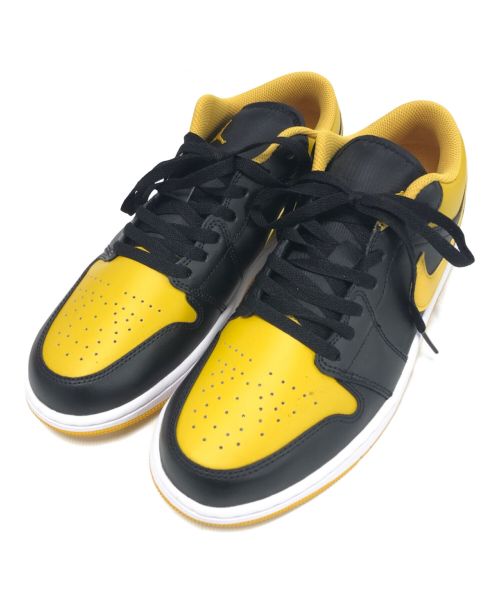 NIKE（ナイキ）NIKE (ナイキ) AIR JORDAN 1 LOW イエロー サイズ:US9.5/UK8.5/EUR43/cm27.5の古着・服飾アイテム