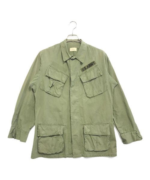 VINTAGE MILITARY（ヴィンテージ ミリタリー）VINTAGE MILITARY (ヴィンテージ ミリタリー) US ARMY ジャングルファティーグジャケット カーキ サイズ:SMALL LONGの古着・服飾アイテム