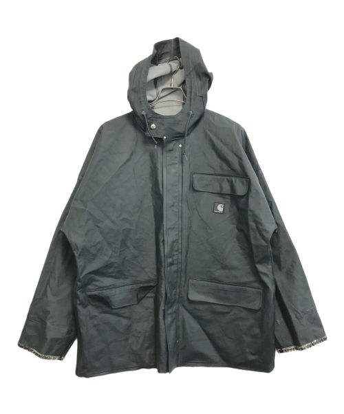 CarHartt（カーハート）CarHartt (カーハート) ラバーフーデッドコート カーキ サイズ:Mの古着・服飾アイテム