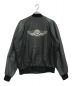 HARLEY-DAVIDSON (ハーレーダビッドソン) レザージャケット ブラック サイズ:L：15000円