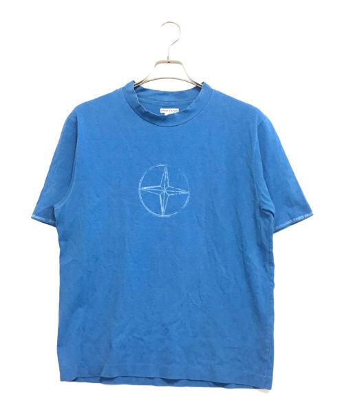 STONE ISLAND（ストーンアイランド）STONE ISLAND (ストーンアイランド) Tシャツ ブルー サイズ:Mの古着・服飾アイテム