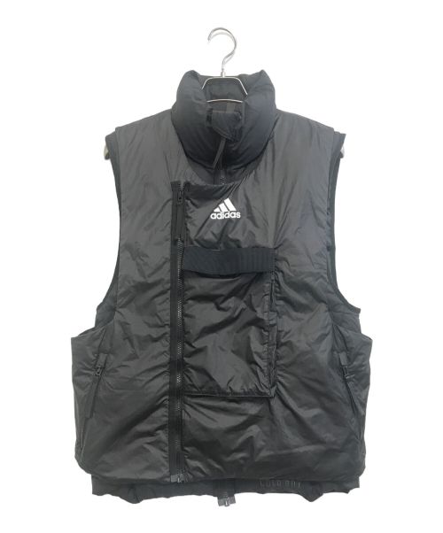 adidas（アディダス）adidas (アディダス) COLD.RDY ダウンベスト ブラック サイズ:Mの古着・服飾アイテム