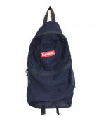 SUPREMEシュプリーム）の古着「Box Logo Mesh Backpack」｜ネイビー