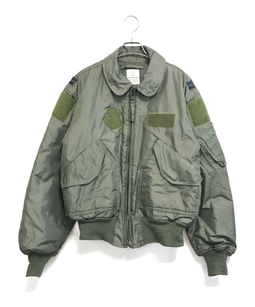 VINTAGE MILITARY（ヴィンテージ ミリタリー）VINTAGE MILITARY (ヴィンテージ ミリタリー) US ARMY CWU-45/P フライトジャケット カーキ サイズ:Lの古着・服飾アイテム