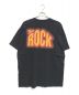 THE ROCK (ザ・ロック) レスリングTシャツ ブラック サイズ:XL：13000円