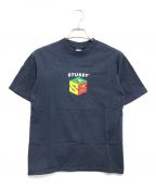 stussyステューシー）の古着「Tシャツ」｜ネイビー