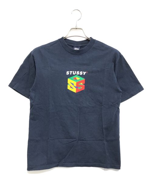 stussy（ステューシー）stussy (ステューシー) Tシャツ ネイビー サイズ:Mの古着・服飾アイテム