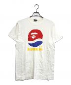 A BATHING APEアベイシングエイプ）の古着「Tシャツ」｜ホワイト