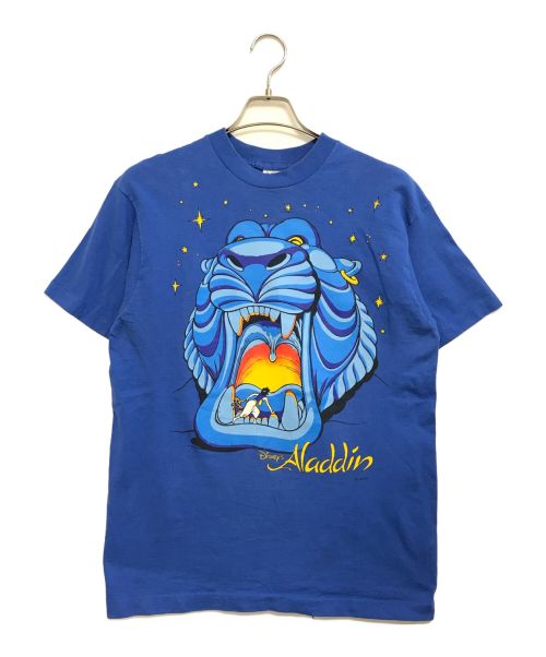 DISNEY'S ALADDIN（ディズニーアラジン）DISNEY'S ALADDIN (ディズニーアラジン) ムービTシャツ ブルー サイズ:Mの古着・服飾アイテム