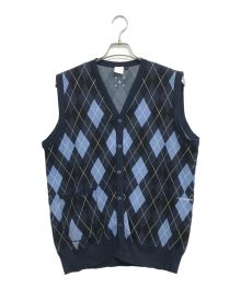 POP TRADING COMPANY（ポップトレーディングカンパニー）の古着「BURLINGTON VEST」｜ネイビー