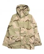 ECWCSエクワックス）の古着「Military Parka Cold Weather Desert Camoufla」｜カーキ